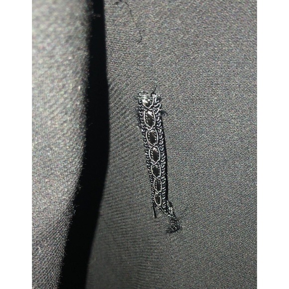 Vintage‎ St John Griffith Gray Black Wool Pocket Blazer Jacket Longline 8 NWT - Picture 9 of 15